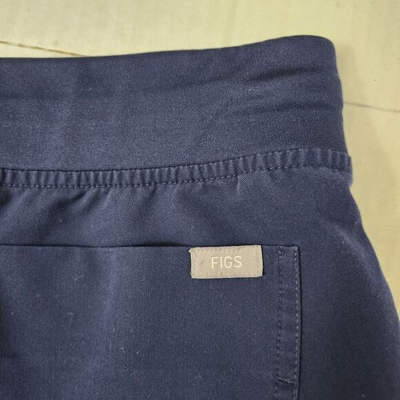 Figs Zamora Joggers‎ Scrub Pants Womens Small Petite SP Blue Uniform Nurse - Picture 7 of 10